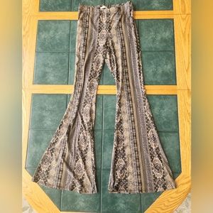 Bear dance bell bottoms size medium